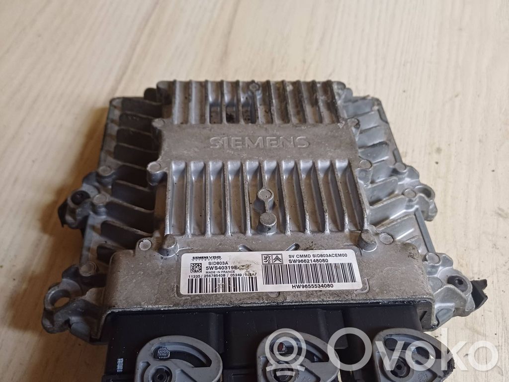 Peugeot 407 Engine control unit/module 