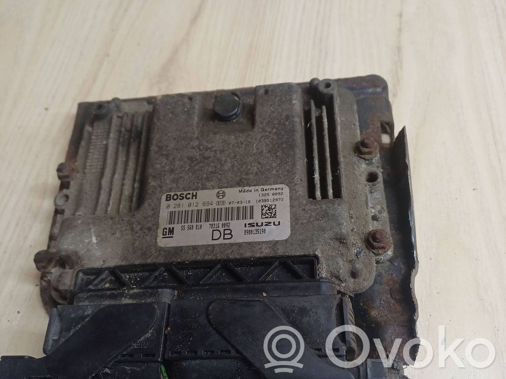 Engine control unit/module   8980135190,55560810,0281012694