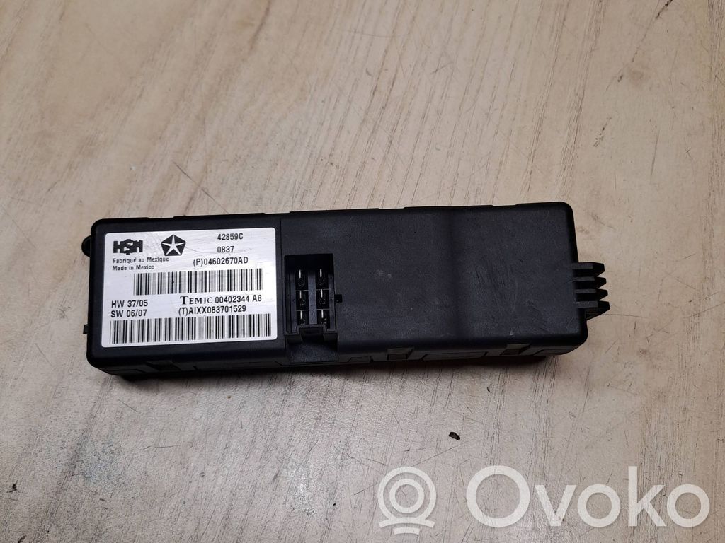 Chrysler 300 - 300C Module de commande de siège 