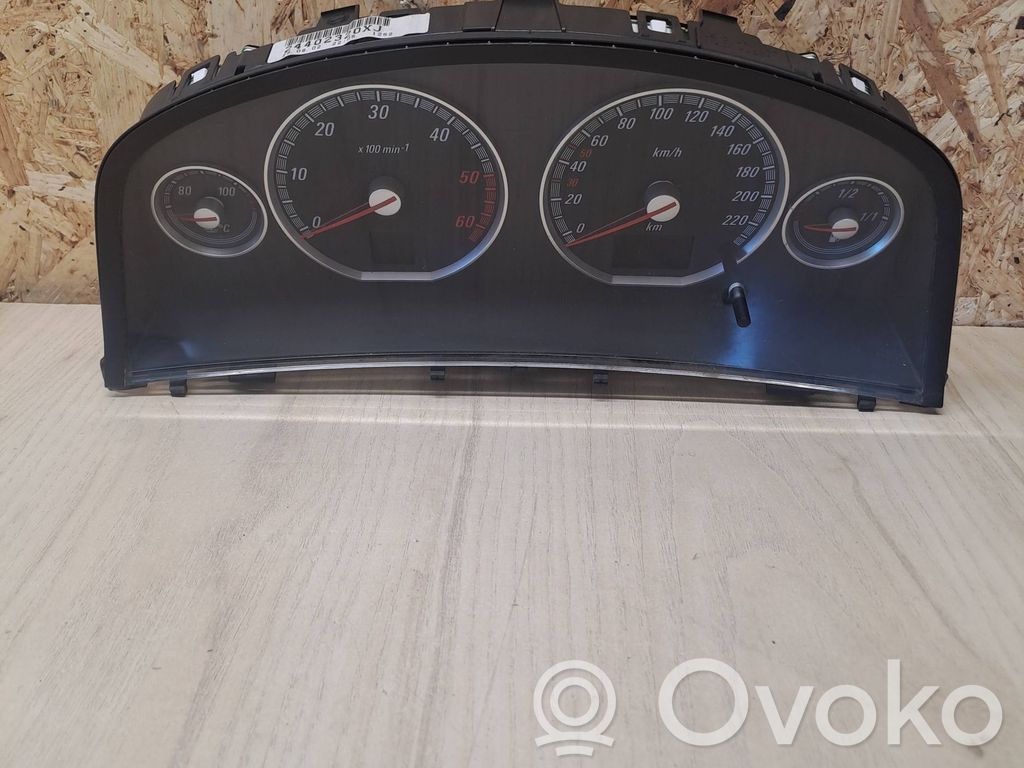 Opel Vectra C Spidometrs (instrumentu panelī) 