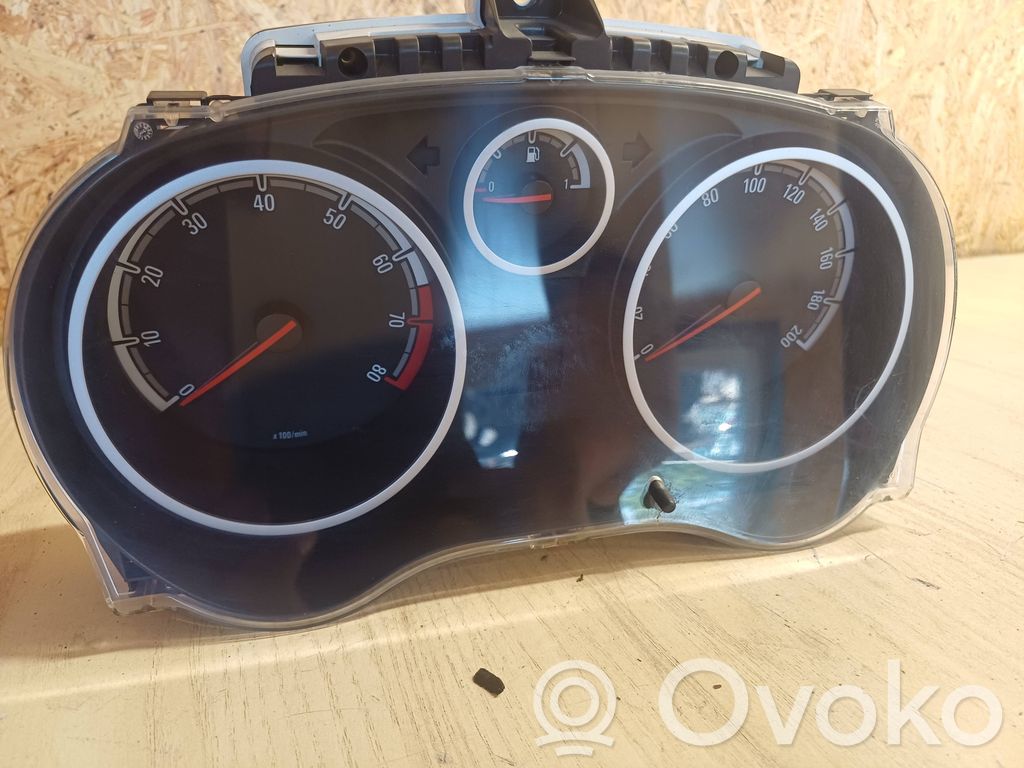 Opel Corsa D Speedometer (instrument cluster) 