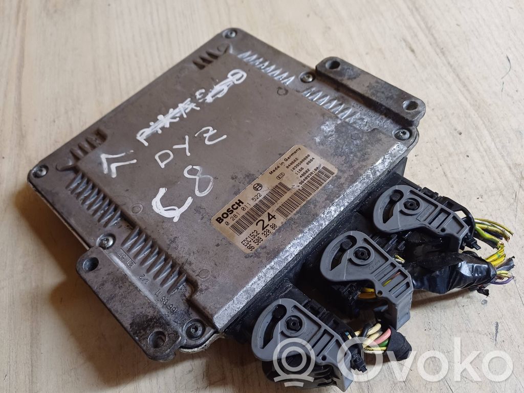 Engine control unit/module   0281011522,9650932080,9640938180