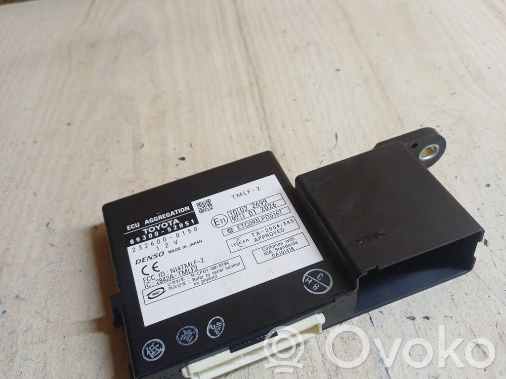 Toyota Yaris Other control units/modules 