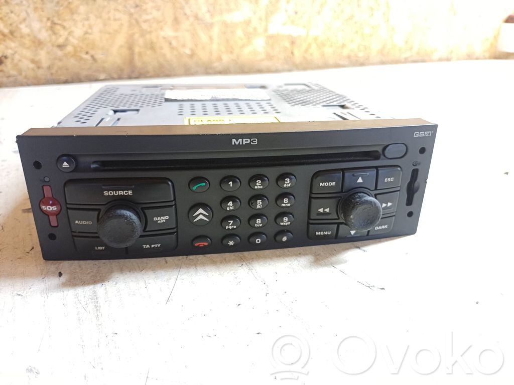Citroen C4 Grand Picasso Panel / Radioodtwarzacz CD/DVD/GPS 