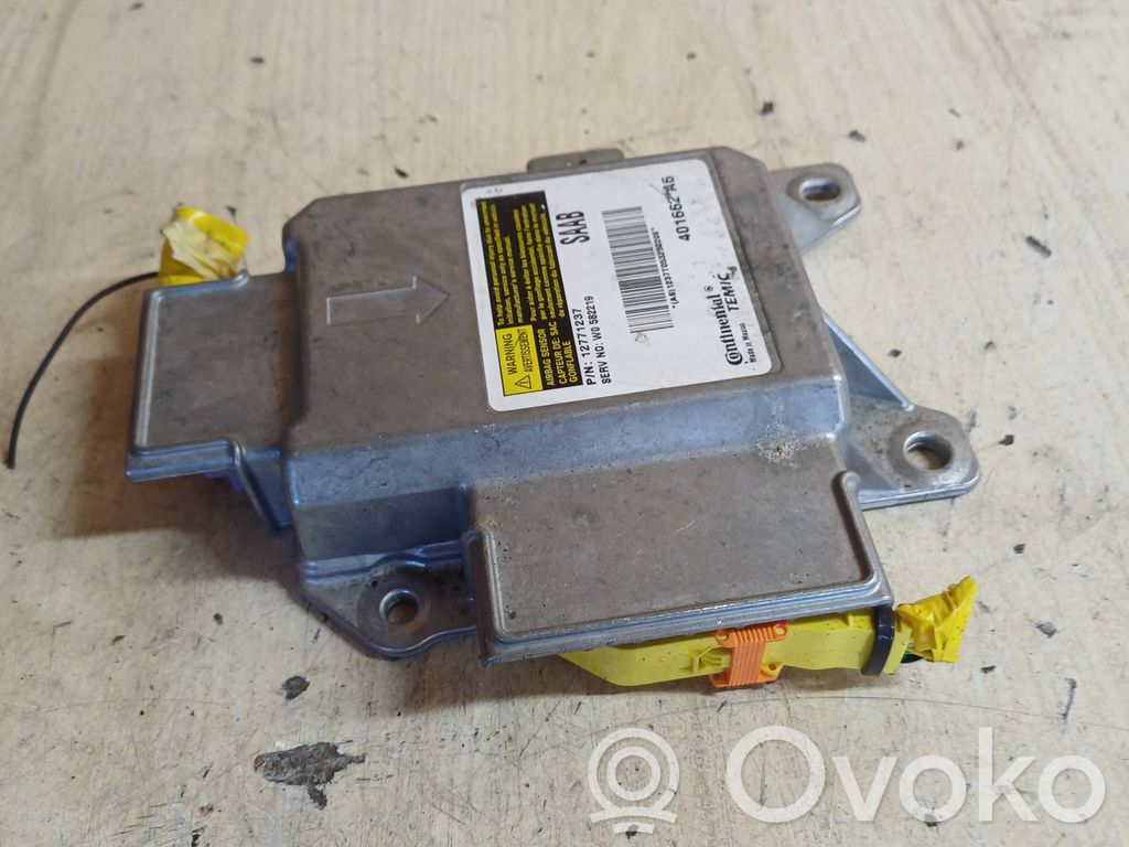 Module de contrôle airbag   12771237,401662A6