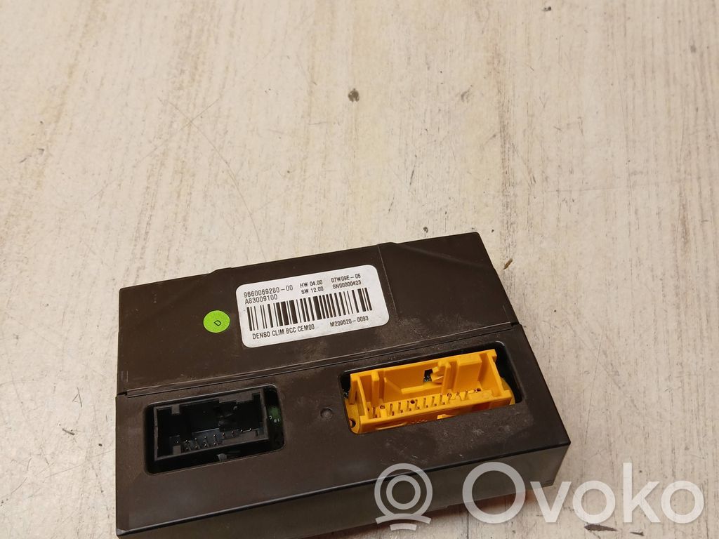 Moduł / Sterownik klimatyzacji   9660069280,M2095200093,SN00000423