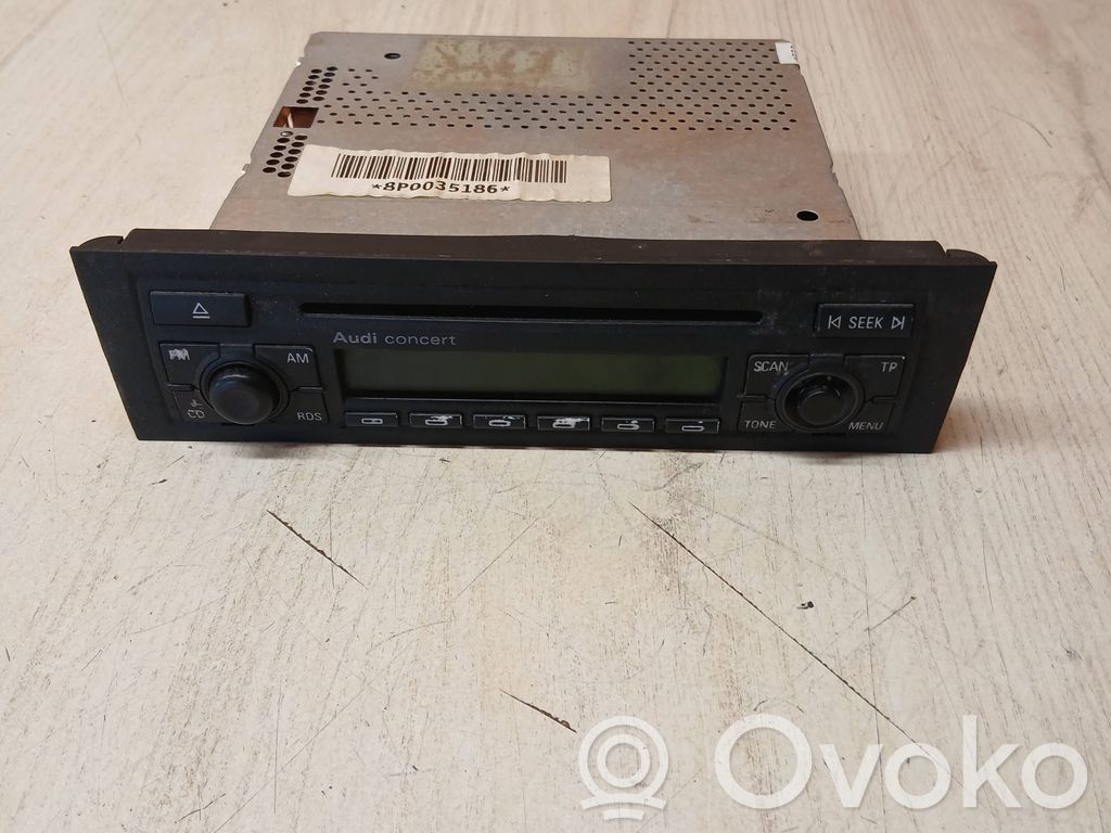 Audi A3 S3 8P Panel / Radioodtwarzacz CD/DVD/GPS 