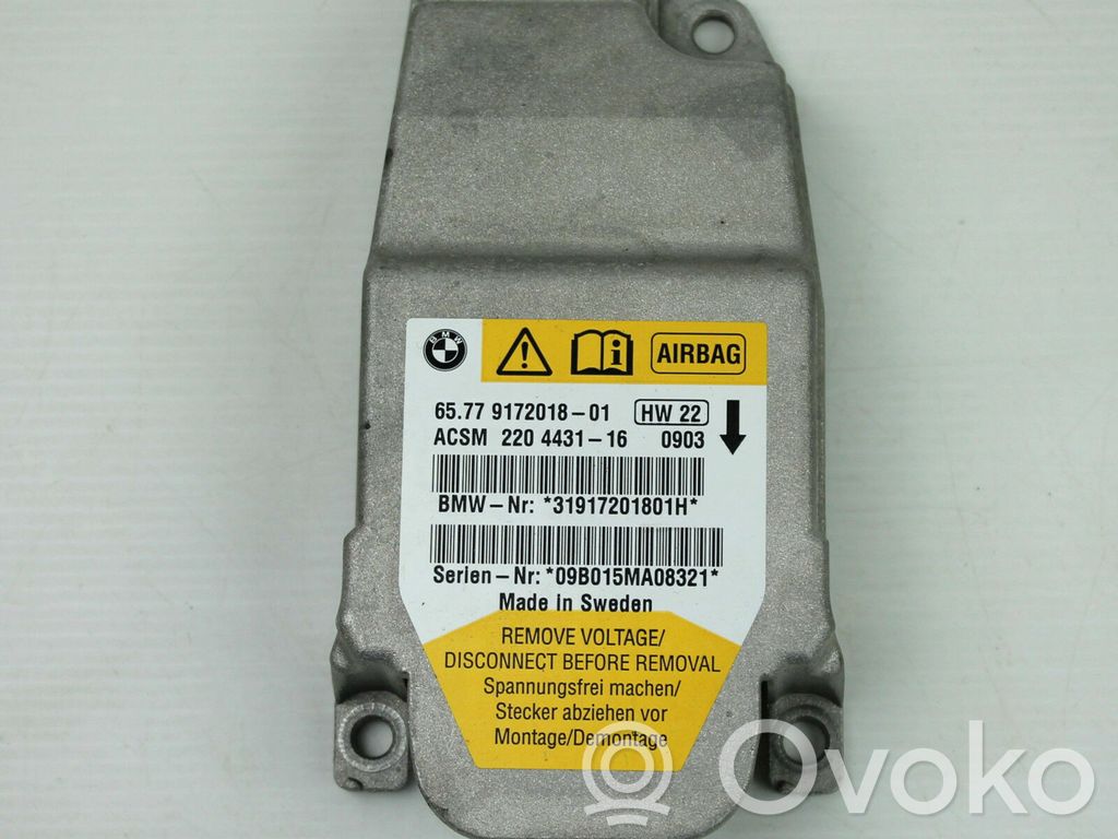 Module de contrôle airbag   9172018