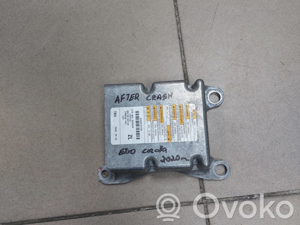 Toyota Corolla E210 E21 Airbag control unit/module 