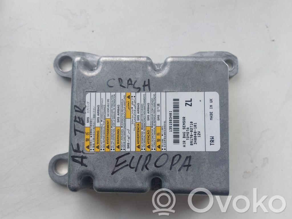Toyota Corolla E210 E21 Airbag control unit/module 