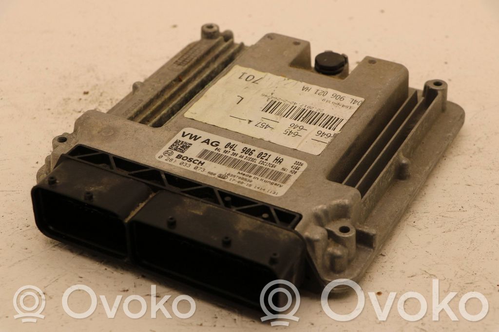 Engine control unit/module   0281033073,04L906021HA,04L906021,04L906021,04L906021HA