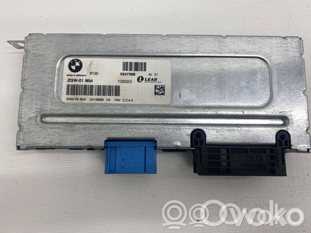 BMW 5 F10 F11 Moduł sterowania Gateway 