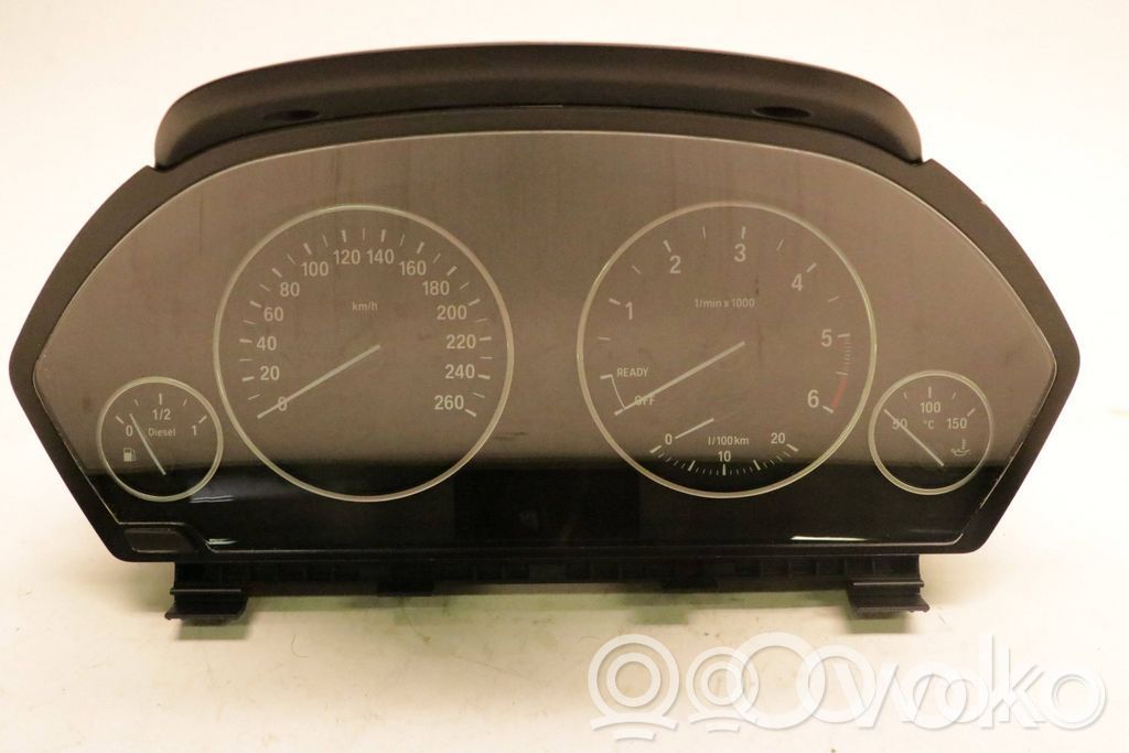 BMW 3 F30 F35 F31 Speedometer (instrument cluster) 
