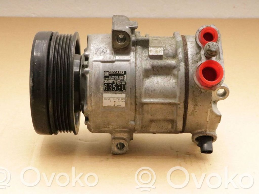 Opel Corsa E Air conditioning (A/C) compressor (pump) 