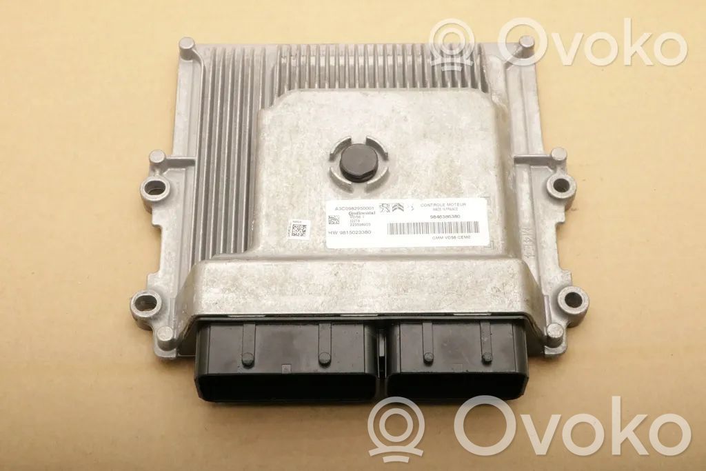 Engine control unit/module   9846386380,HW9815023380,HW9815023380