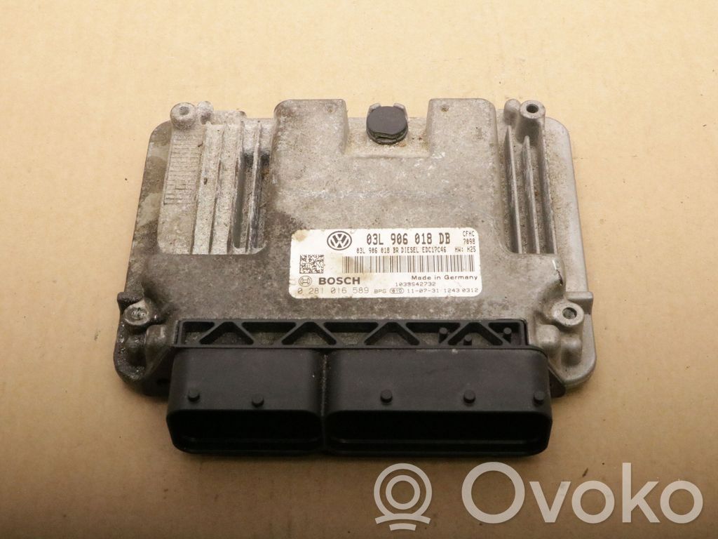 Skoda Yeti (5L) Engine control unit/module 