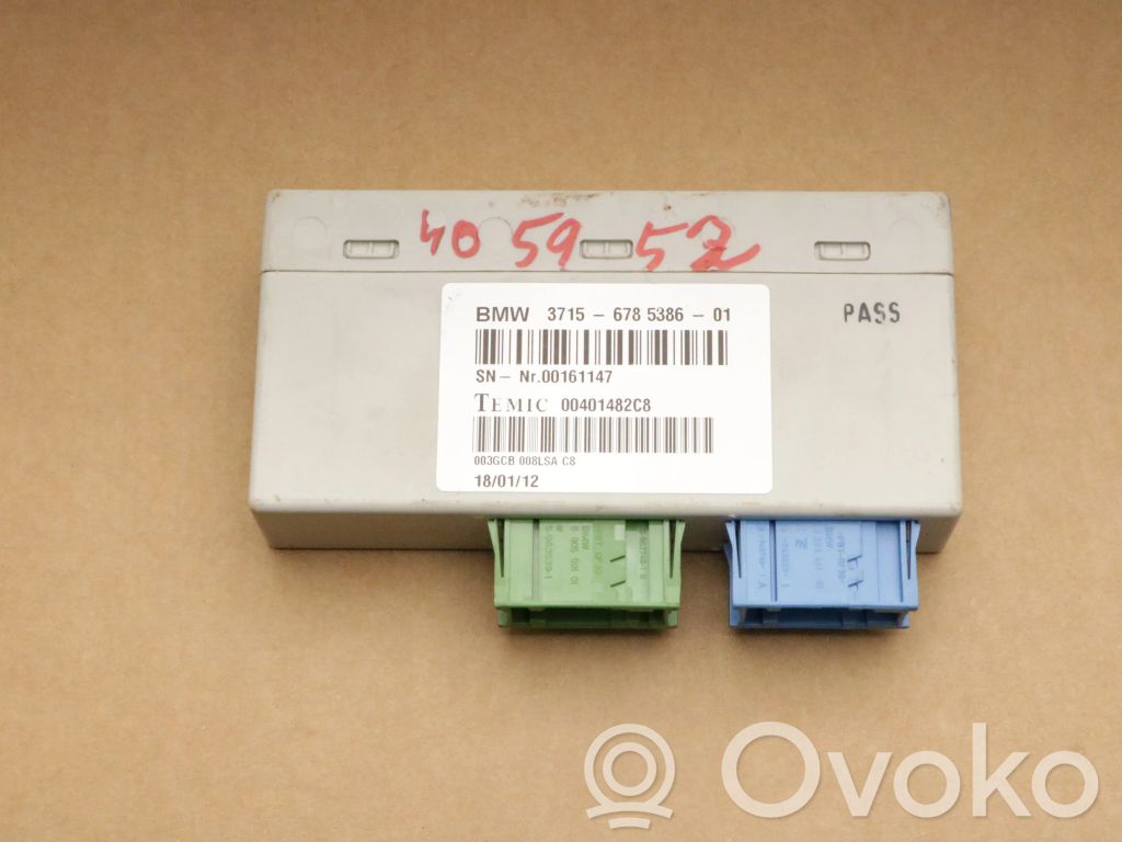 BMW X6 E71 Module de commande suspension 