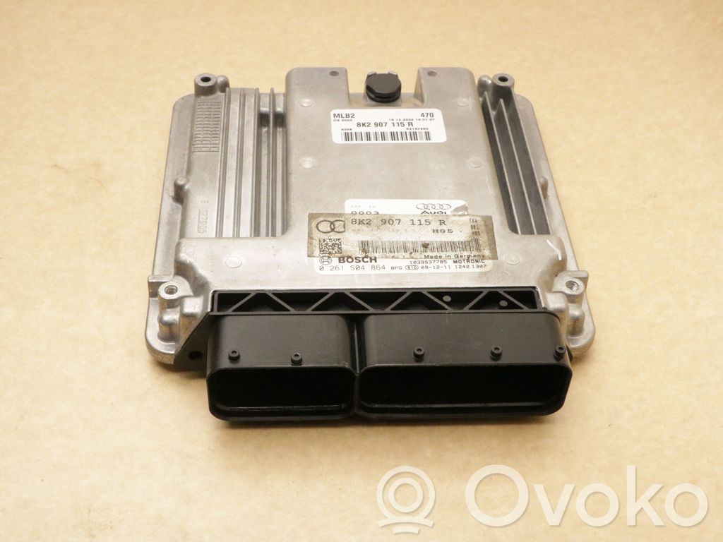 Engine control unit/module   8K2907115R,0261S04864,8K2907115R
