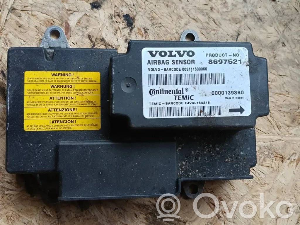 Airbag control unit/module   8697521,00001393B0