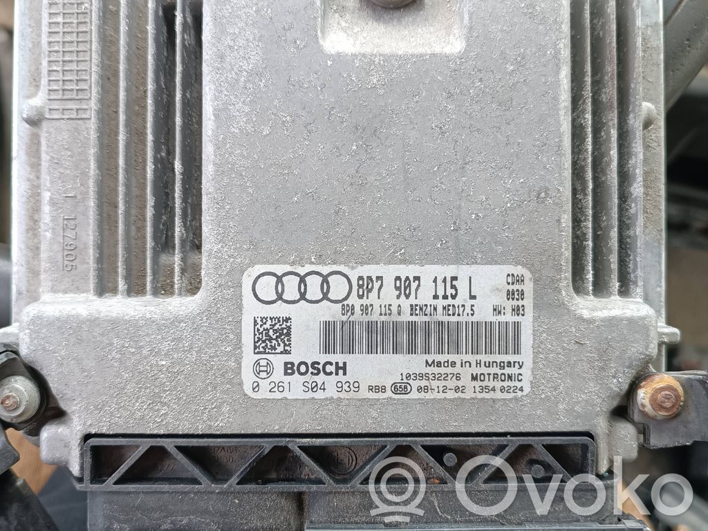 Audi A3 S3 8P Engine control unit/module 