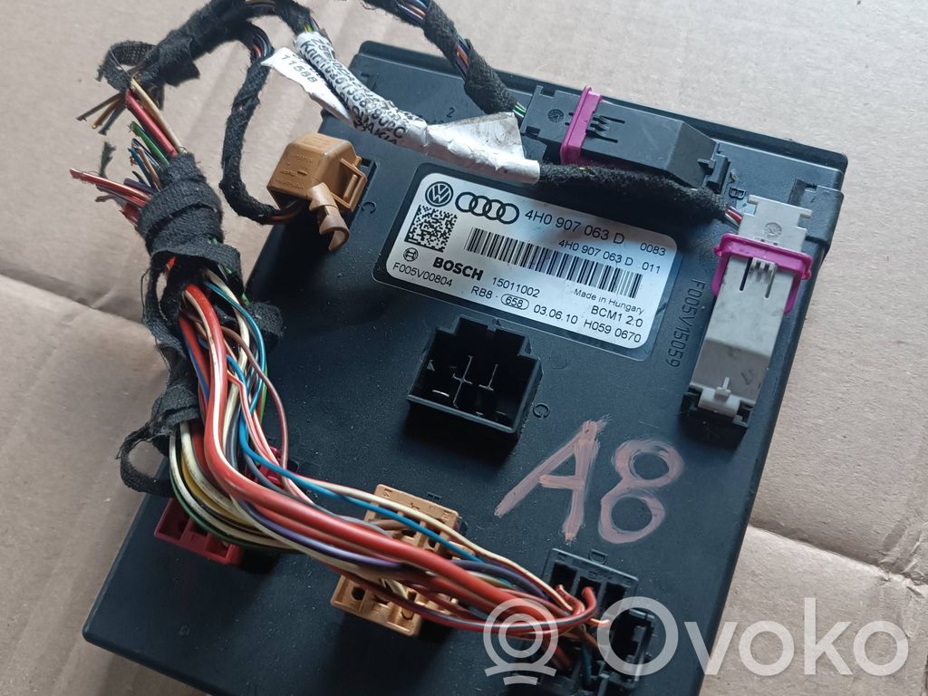 Audi A8 S8 D4 4H Module confort 