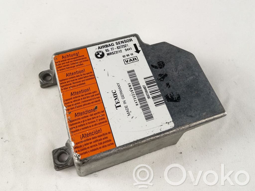 Airbag control unit/module   65778372521