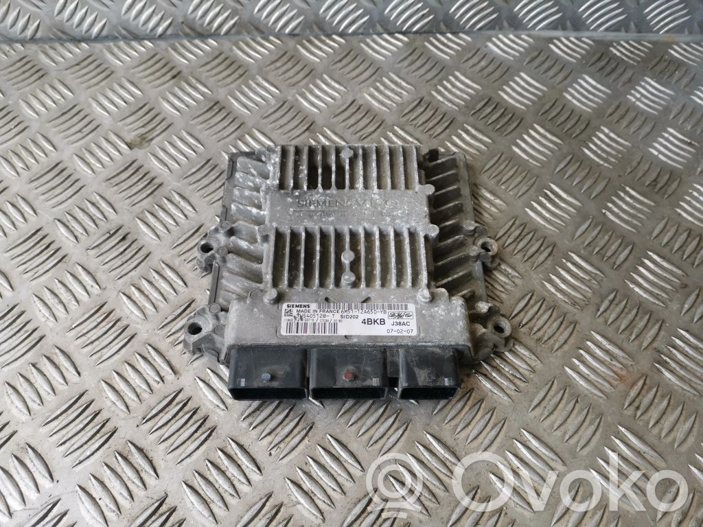 Engine control unit/module   6M5112A650YB,5WS40512BT,4BKB