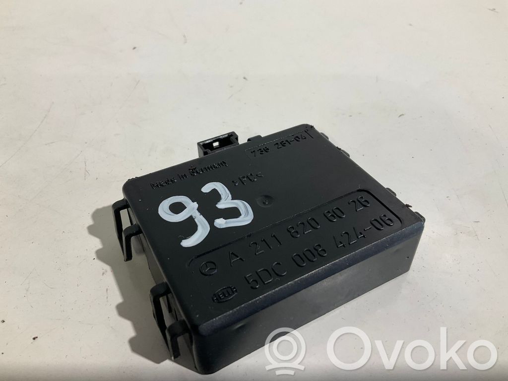 Mercedes-Benz E W211 Rain sensor 