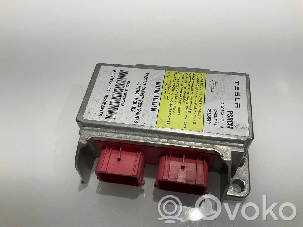 Tesla Model Y Airbag control unit/module 