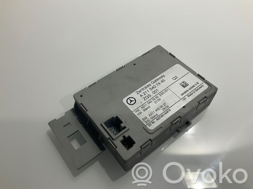 Mercedes-Benz E W211 Gateway control module 