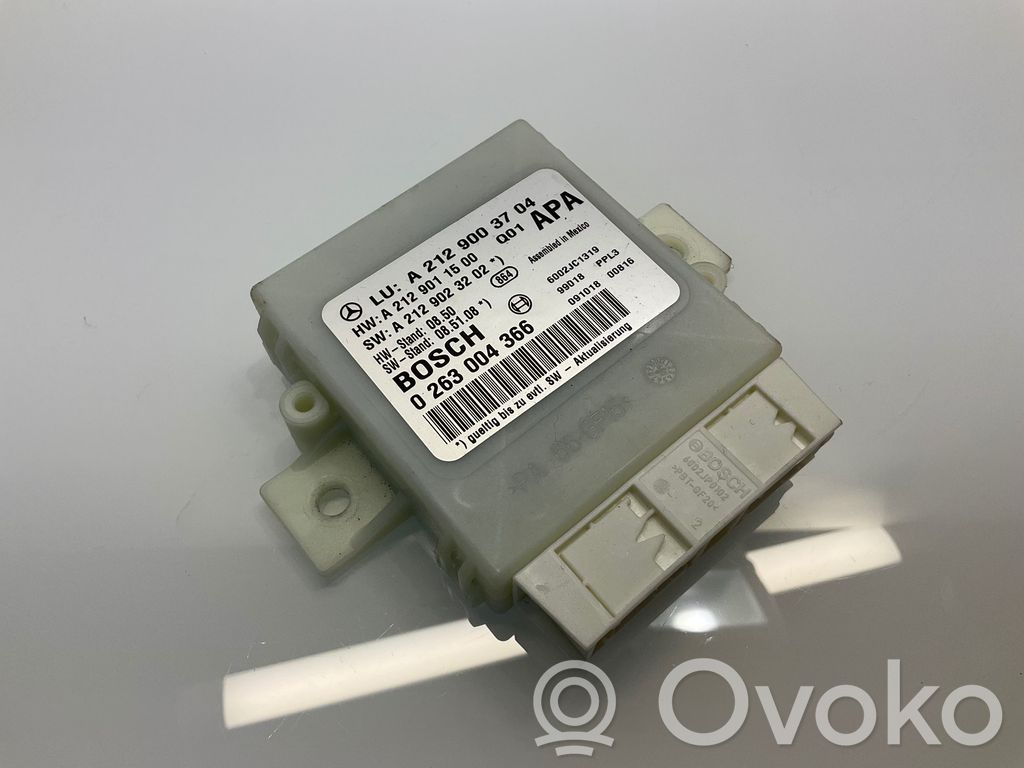 Mercedes-Benz E C207 W207 Parking PDC control unit/module 