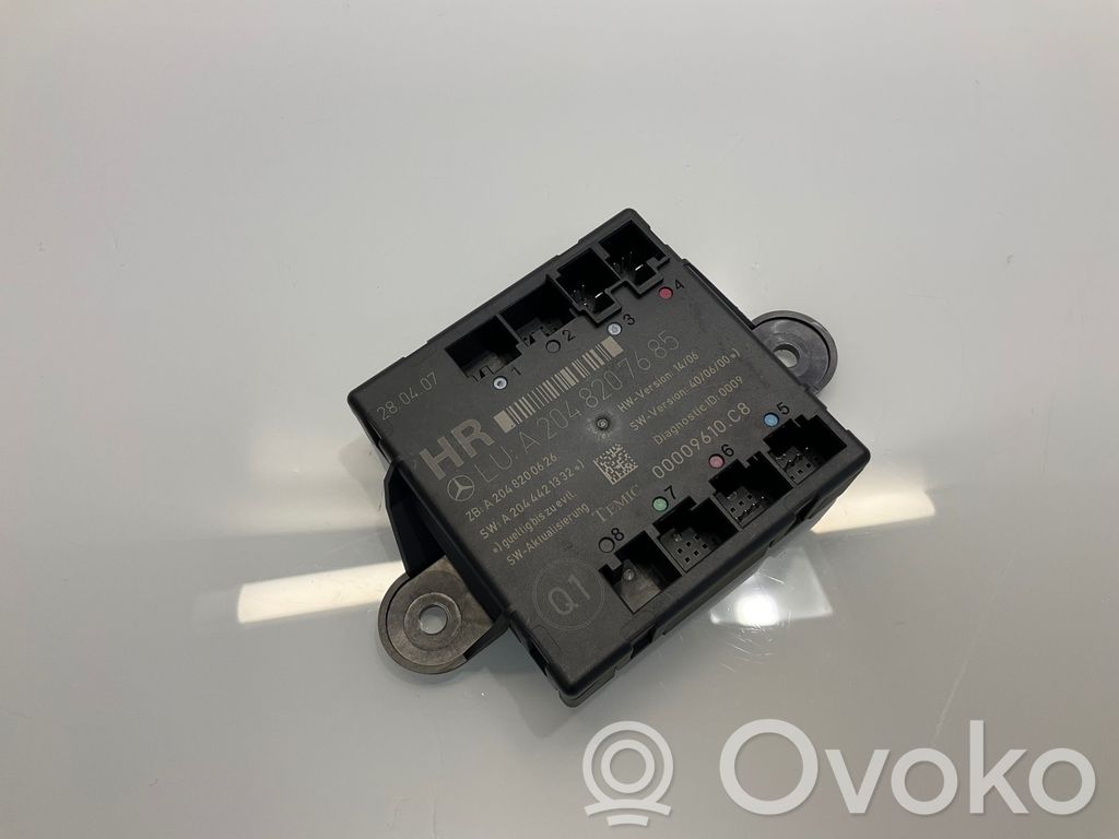 Mercedes-Benz C W204 Door control unit/module 