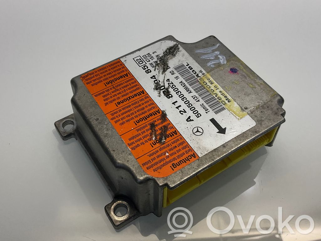 Mercedes-Benz E W211 Airbag control unit/module 