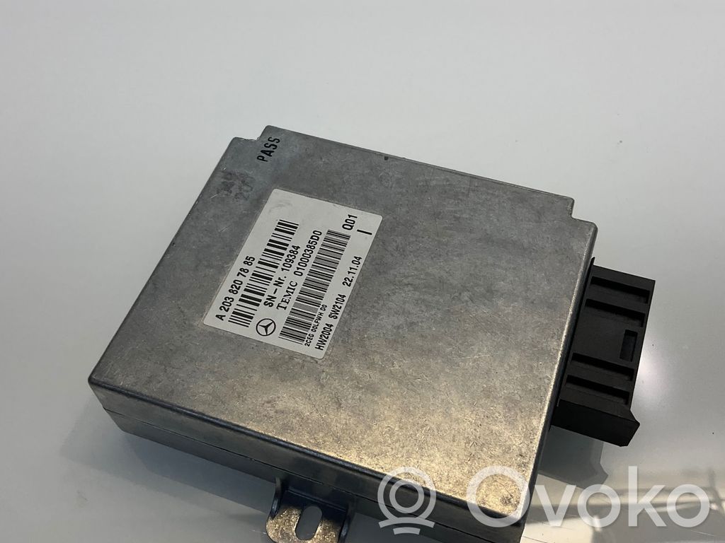 Mercedes-Benz CLS C219 Puhelimen käyttöyksikkö/-moduuli 