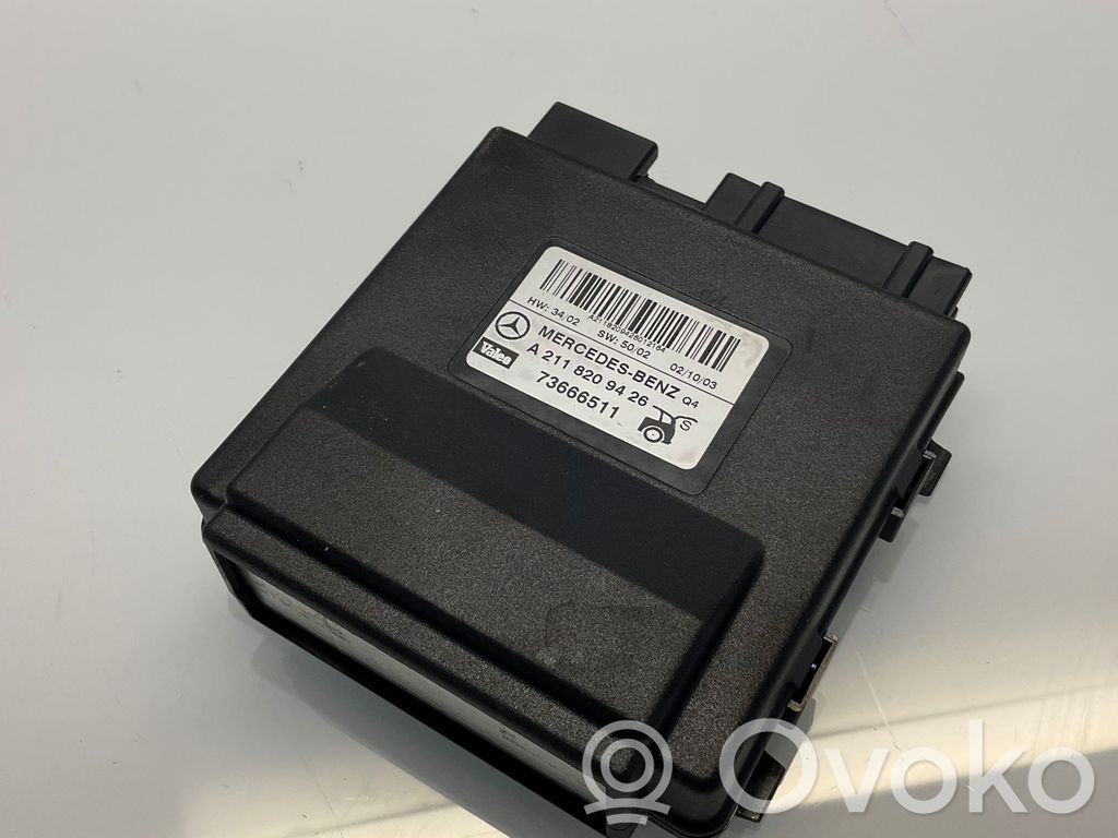 Tailgate/trunk control unit/module   A2118209426,73666511,2118209426