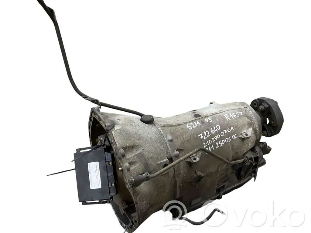 Caja de cambios automática   722640,2102700701,2112500502,A2102700701,A2112500502