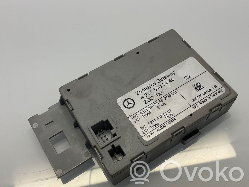 Mercedes-Benz E W211 Gateway control module 