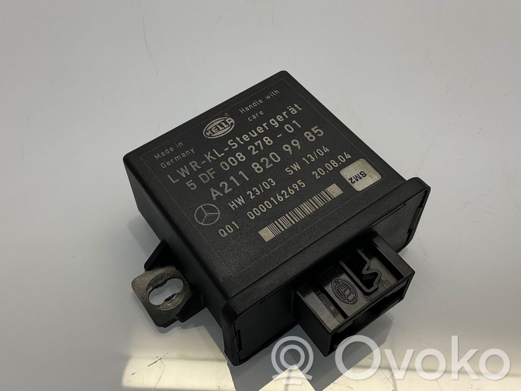 Mercedes-Benz E W211 Module d'éclairage LCM 