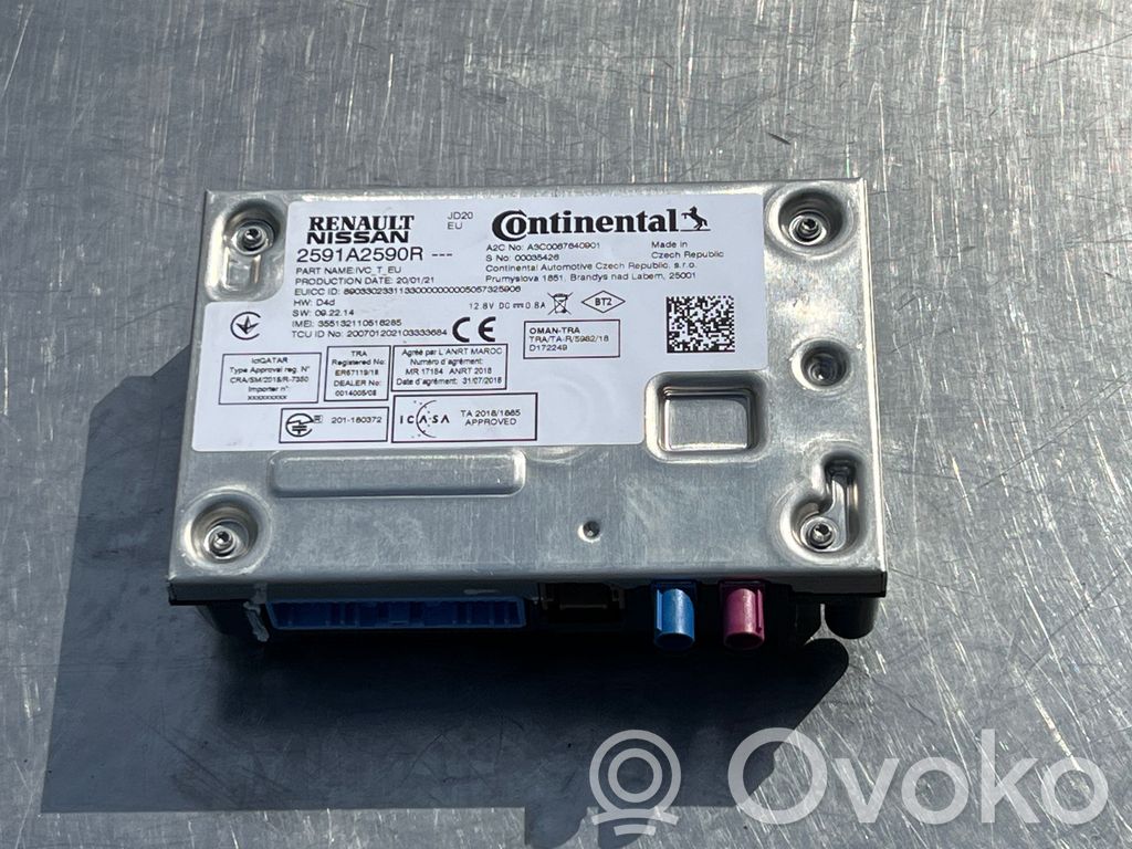 Renault Zoe Bluetooth control unit module 
