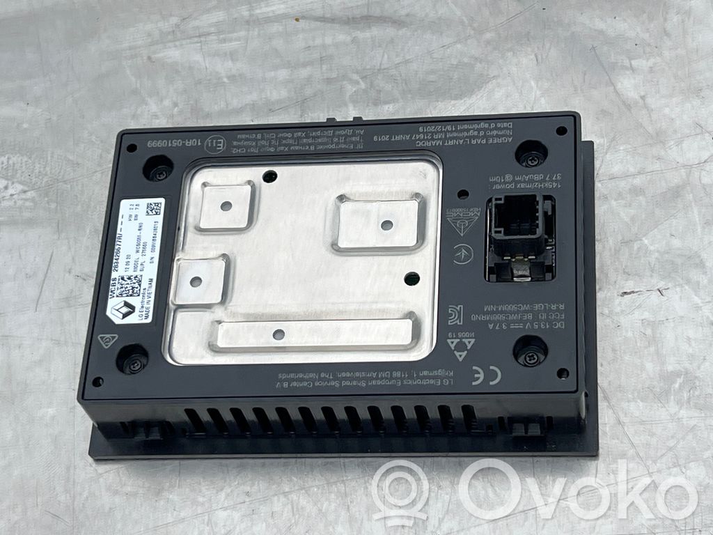 Renault Zoe Wireless charging module 