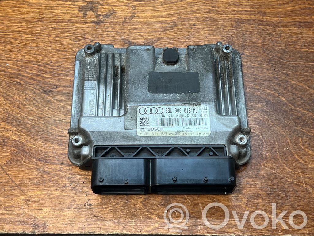 Engine control unit/module   03L906018ML,1039S48636,03L906018DN