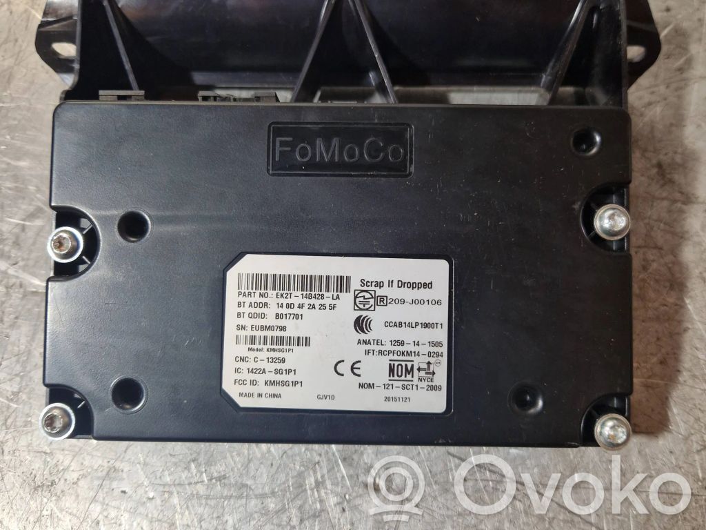 Ford Transit Custom Bluetooth control unit module 