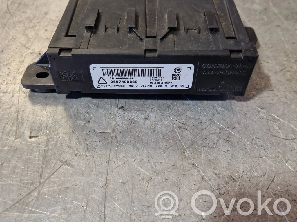 Citroen Jumpy Tire pressure control unit 