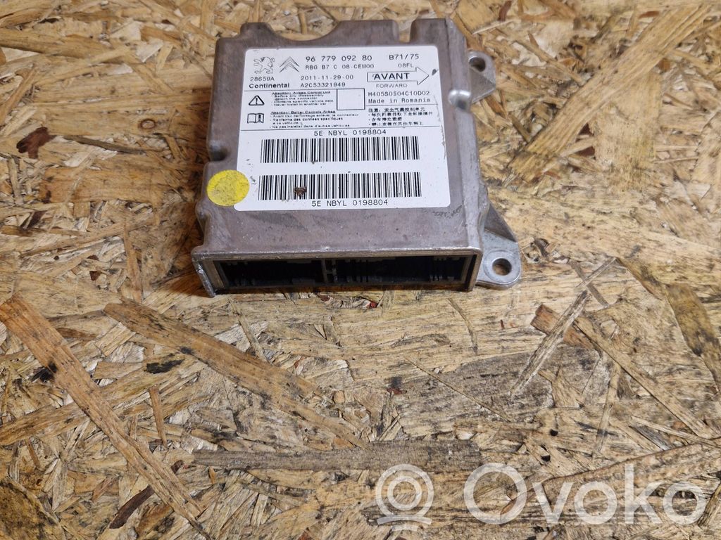 Citroen C4 II Airbag control unit/module 