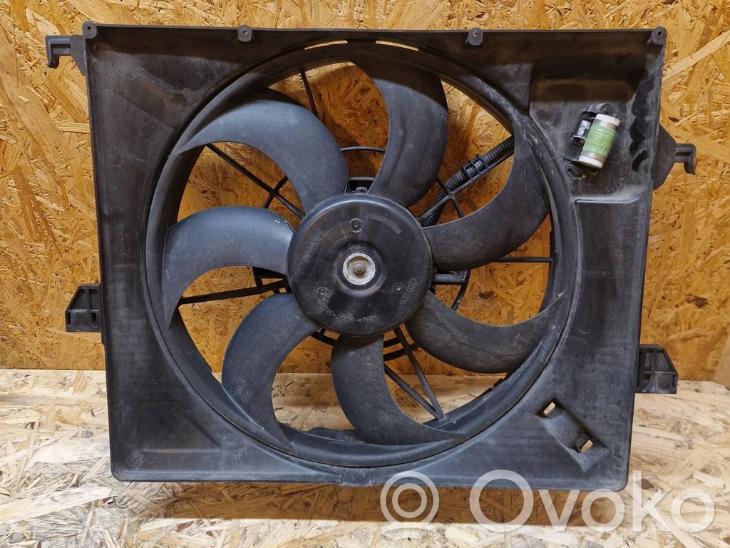KIA Rio Radiator cooling fan shroud 
