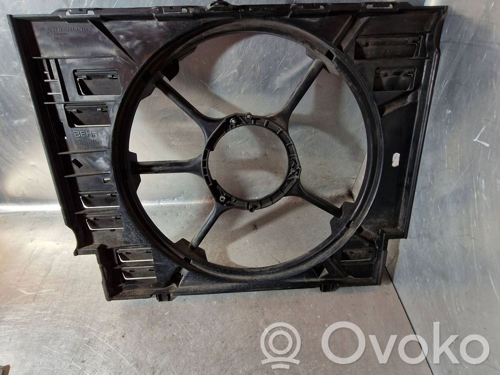 BMW 5 E60 E61 Radiator cooling fan shroud 