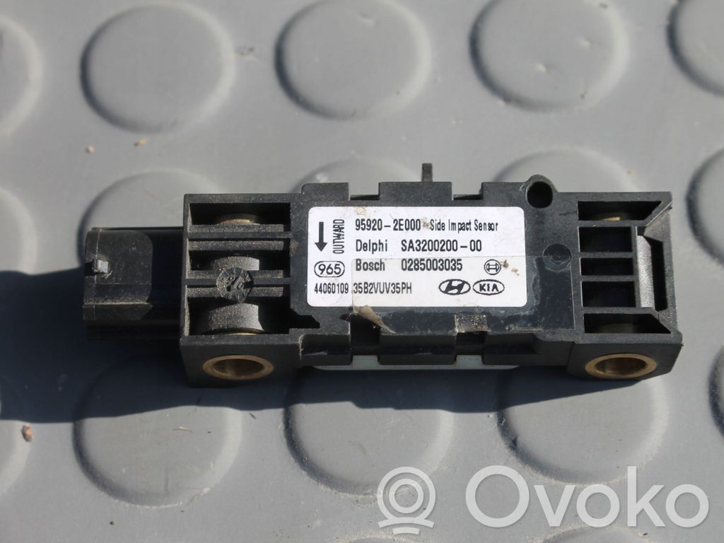 Hyundai Tucson JM Senzor impact/declanșare airbag 