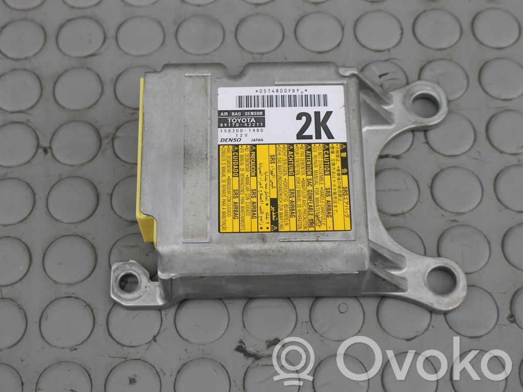 Toyota RAV 4 (XA30) Airbag control unit/module 