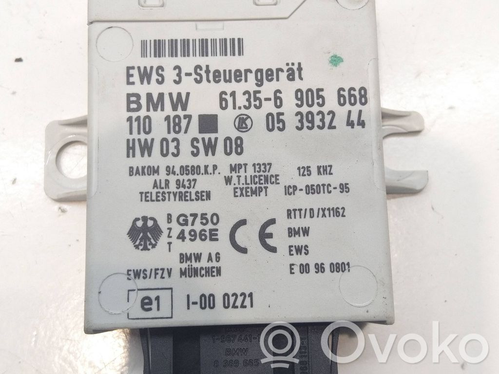 Immobilizer control unit/module   61356905668,110187,05393244