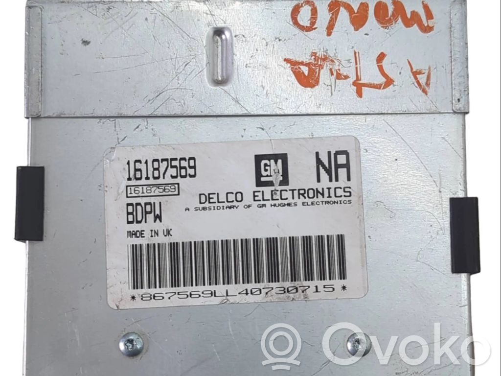 Opel Astra F Engine control unit/module 